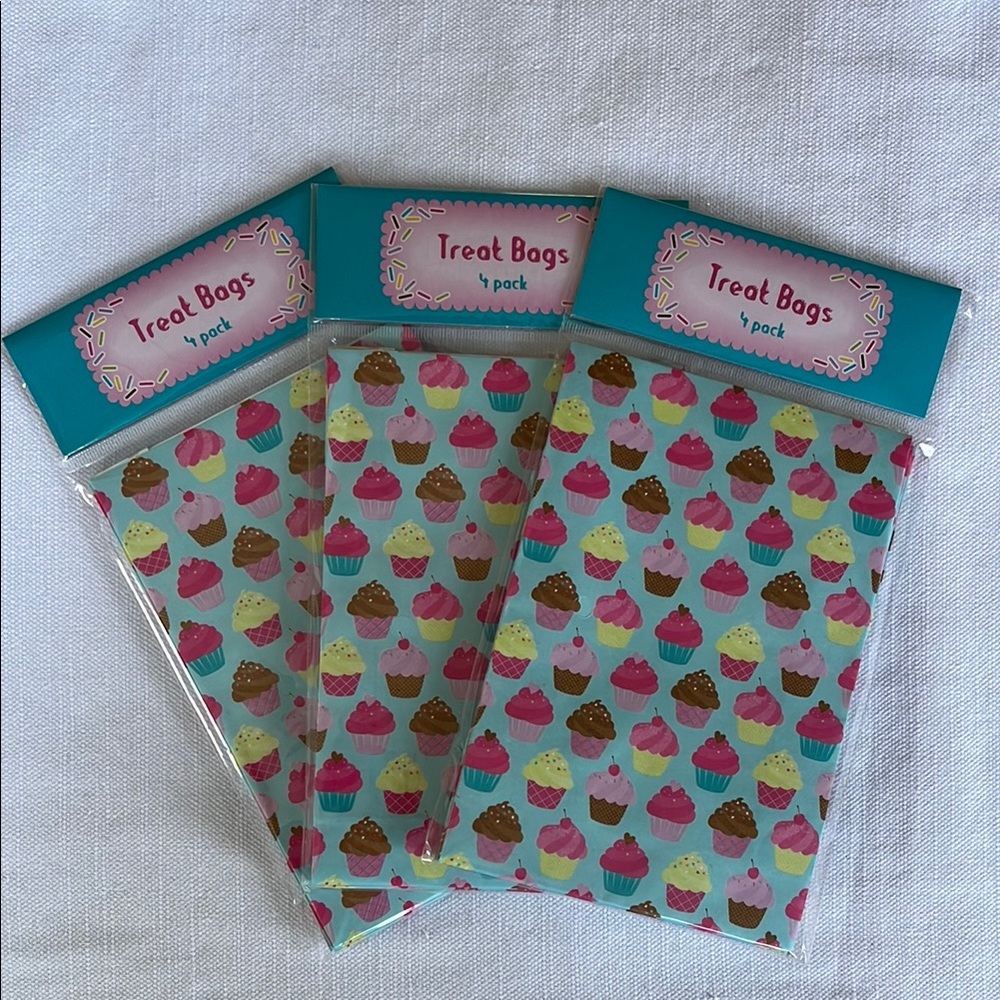Treat Bags Cupcake Pattern
